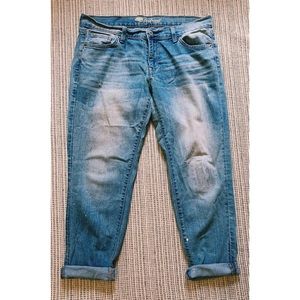 Old Navy Boyfriend Cropped Denim Jeans